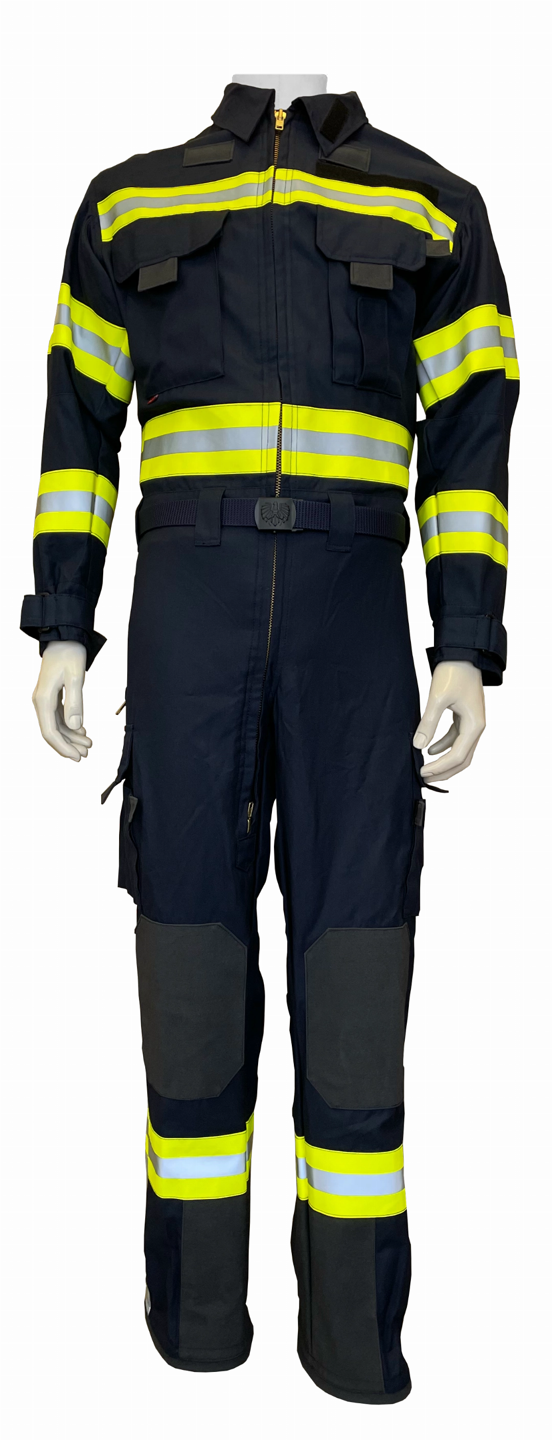 429484 Einsatzoverall XJ Freiland blau AntiStatic BURGENLAND.